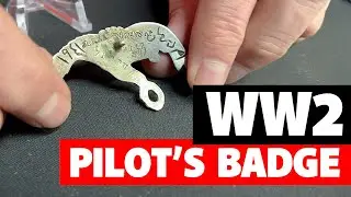 Rare WWII Polish Pilot's Badge of Jerzy R&oacute;żański&mdash;Unique Egyptian-Made Artifact from 112 Squadron
