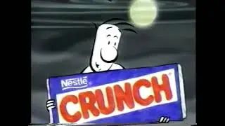 Nestle Crunch bar Halloween commercial 1999