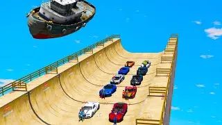 Spiderman New Era and Punk Nova Super Heroes CARS GTAV Challenge !Человек Паук Новая Эра и Панк !