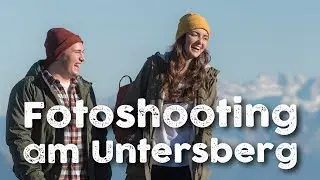 Fotoshooting am Untersberg f&uuml;r S-Pass Cover Model Contest - Making of