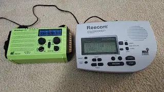 RARE!! Unboxing/Setup of the CR1009 and Reecom R-1650A Weather Radio!!