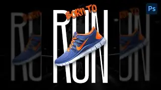 Create Stretch Text Effect in Photoshop - Ads Design