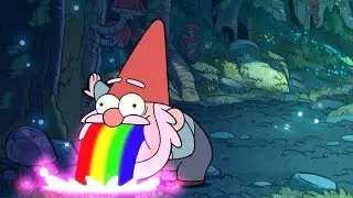 [10 Hours] Barfing Gnome (Gravity Falls) - Video & Audio [1080HD] SlowTV