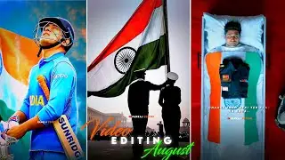 15 August Status 🇮🇳 Video Editing | Happy Independent Day Video Editing | Pankaj Editor | Teri Mitti