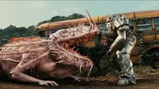 Maximus und Thaddeus treffen auf den Gulper (Kampfszene) | Fallout (2024) | Clip German Deutsch