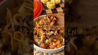 ONE POT PASTA mit Hot Honey Halloumi 🍝