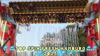 HAMBURG Lunapark/ Amusement Park  Hamburger DOM Top Spin Fresh