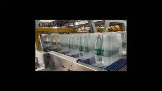 PET bottle one-piece film shrink wrapping machine #packagingmachine #shrinkwrappingmachine #factory