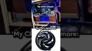The real monster cooling #trending #viral #trollface #shorts #pcgaming #pc #intel #amd