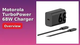 REVIEW (2025): Motorola TurboPower 68W Charger. ESSENTIAL details.