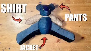 I Made A Memory Teddy Bear From My Grandma's Old Clothes