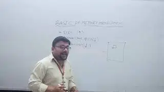 Basic of Memory Management |memory hierarchy|Operating system memory