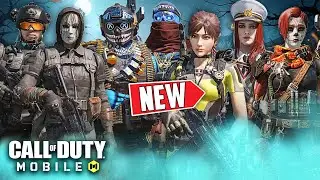 SEASON 9 FREE CHARACTER SKINS in COD MOBILE!  SEASON 9 FREE CONFIRMED SKINS