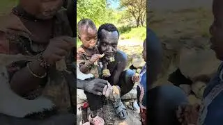 The daily life and diet of the Hazarbi tribe #africa
