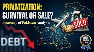 Privatization in Pakistan: Survival or Sale? | Economy of Pakistan Analysis | CSS Current Affairs