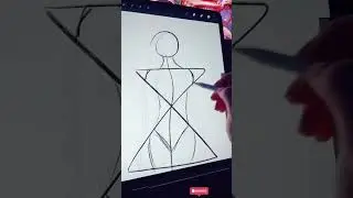 The Hourglass Technique by Pengo Art #tullipstudio #shorts #illustration #digitalart
