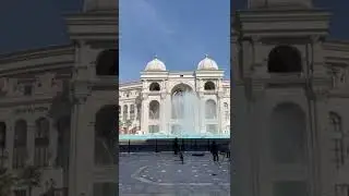 Vendome mall fountain while FIFA World Cup in Qatar