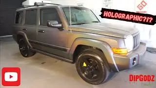 JEEP COMMANDER gets HOLOGRAPHIC Liquid Wrap 🌈