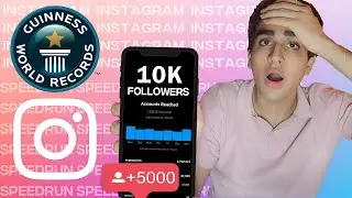 0 to 10,000 Active Instagram Follower Speedrun