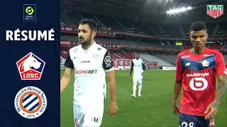LOSC LILLE - MONTPELLIER H&Eacute;RAULT SC (1 - 1) - R&eacute;sum&eacute; - (LOSC - MHSC) / 2020-2021