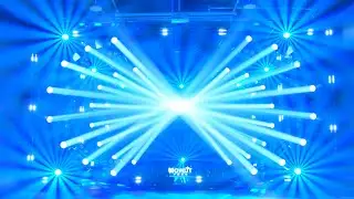 NOWLIT 2025 Exhibition hall light show