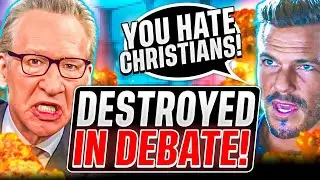 Alan Ritchson DESTROYS Bill Maher In FIERY DEBATE LIVE On His Own Show..
