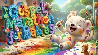 Joyful Gospel Baby Music Marathon with Cute Animals – Being Happy with Jesus