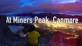 Sunrise time lapse at Miners Peak