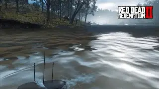 Relaxing RC Boat Ride on the Lake | RDR2 ASMR Ambience