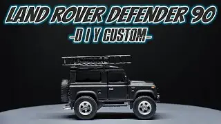 HOT WHEELS LAND ROVER DEFENDER 90 CUSTOM