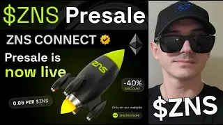 $ZNS - ZNS CONNECT TOKEN PRESALE CRYPTO COIN HOW TO BUY ICO ETHEREUM BLOCKCHAIN ETH USDT USDC NEW