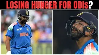 Is Rohit Sharma Losing Hunger for ODIs? Rohit Sharma ODI Future in TROUBLE?