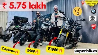 Today's Deal : Daytona 675 & Ninja z900  | Second hand superbikes in delhi #z900 #daytona