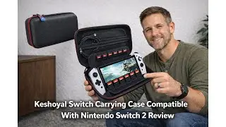 🎮 Keshoyal Switch Carrying Case for Nintendo Switch 2 Review &ndash; Worth It? 🎮