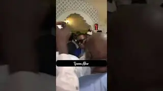 Mariage de Zeyna Ndour: Arriv&eacute;e de Youssou Ndour &agrave; la mosqu&eacute;e