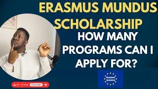 На сколько программ Erasmus Mundus можно подать заявку? (Четкий ответ!)