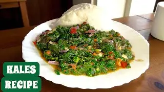 Рецепт капусты кейл // Рецепт листовой капусты сукума вики-рецепт. Рецепт капусты кейл. Вкусно и ...