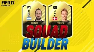 FIFA 17 Squad Builder - DEADLY DUO OF THIRD INFORMS! w/ TIF Higuain + TIF Eriksen!