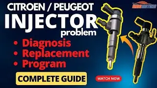 Complete Citroen/Peugeot Injector Replacement and Programming Tutorial 🤔👍#injector
