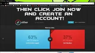 How To Upload Your Own Question To Would You Rather (Either.io)