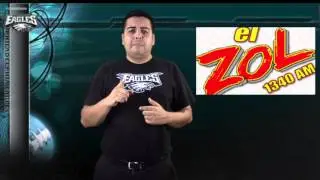 Week 10 Eagles vs Dolphins Spanish Radio Invitation