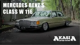 Mercedes Bensz S Class W116 #akasiamotor #airgen #mercedesbenz #akasiagarage