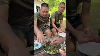 First time #food #navy #thaifood #cooking #eat #streetfood #increasevisibility #eating #delicious