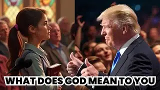 Little Girl Challenges Trump on God &ndash; His Reply Will Surprise You - RED TALES