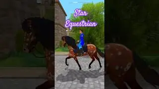 Riding different Friesians in Star Equestrian #videogameland #starequestrian #blindinglights #shorts