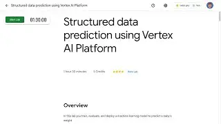 Structured data prediction using Vertex AI Platform