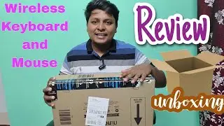 Wireless Keyboard and Mouse Combo | Unboxing | Review