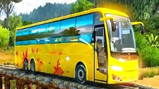 City Bus Coach Village Game Simulator 3D-Best Bus Coach Village Game Simulator 3D-Smart Game 
