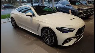 Mercedes-AMG CLE 53 Turbo 4MATIC+ AMG Premium Coupé - Opalite White Bright Metallic | 4K