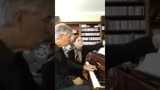 Sachs Piano Duo playing 